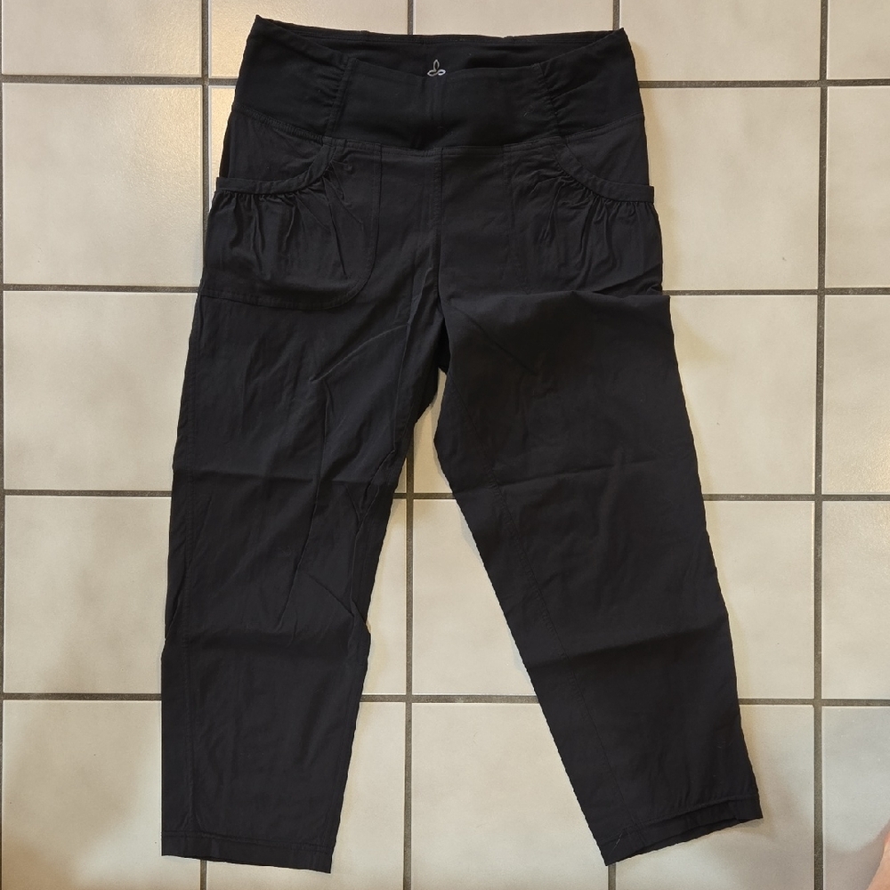 Prana Black Capris Pants